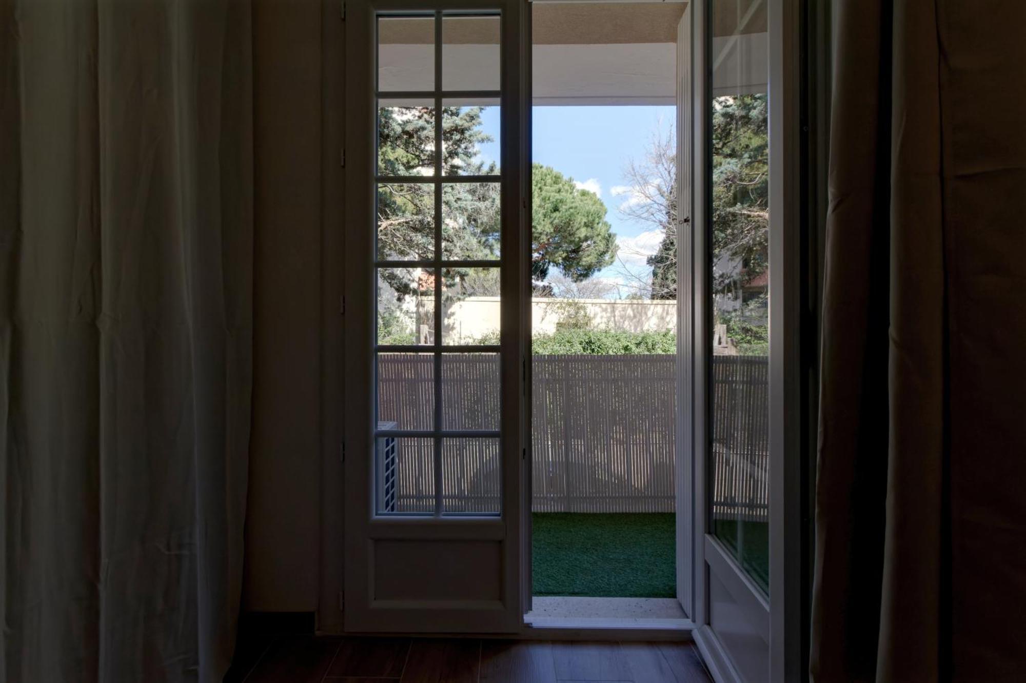 016- T2 Tropisme, Appart 1 Chambre,Clim,Wifi,Parking Montpellier Dış mekan fotoğraf